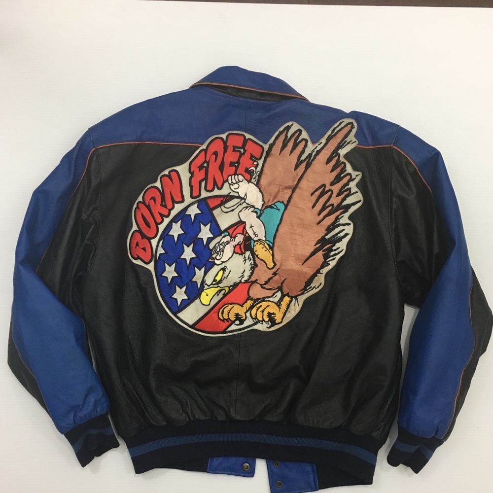 Maziar Vintage Born Free leather jacket